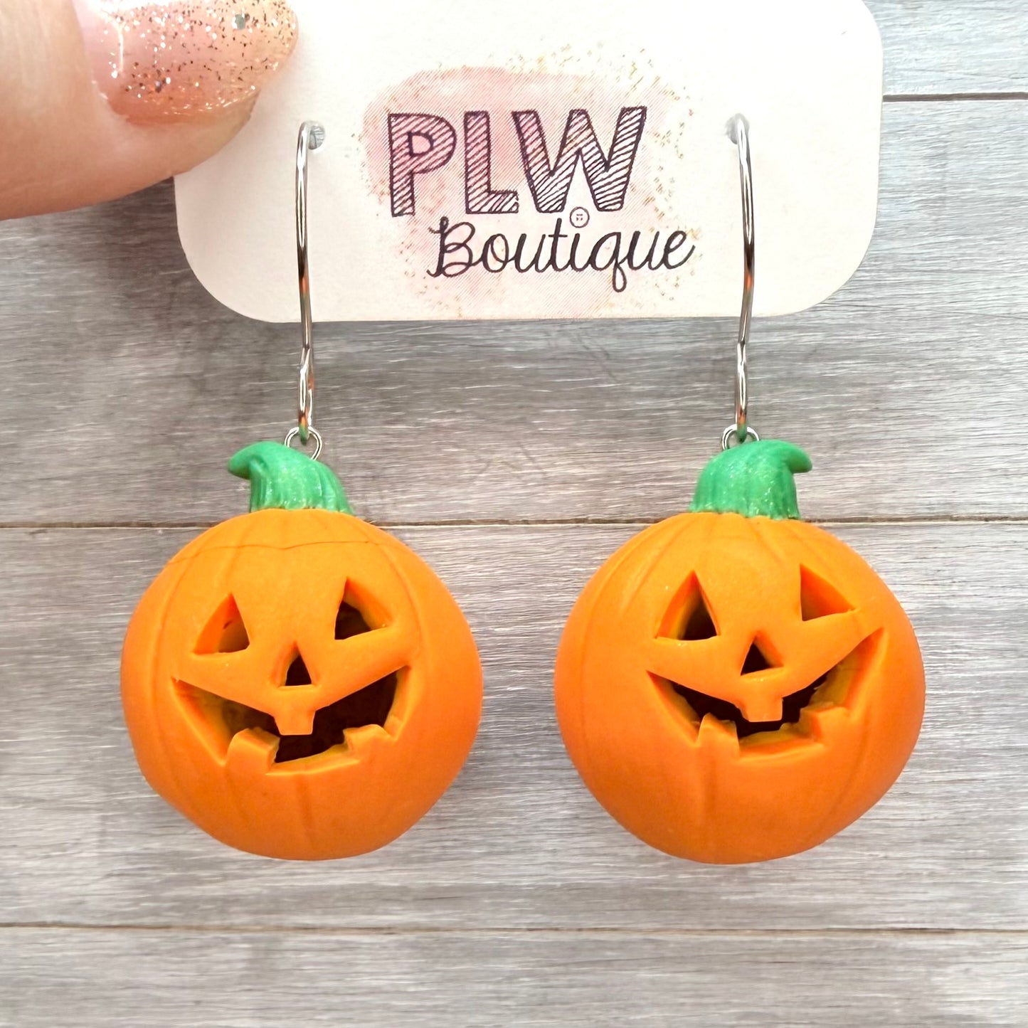 3D Jack-o-Lantern Dangles