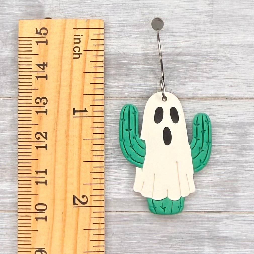 Cactus Ghost Dangles