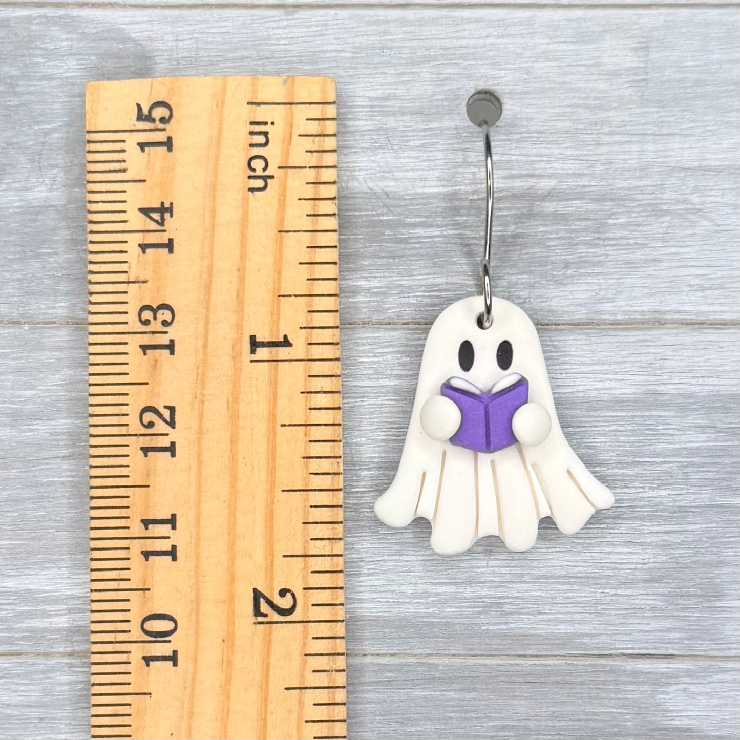 Bookish Ghost Dangles