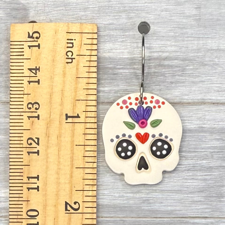 Sugar Skull Dangles