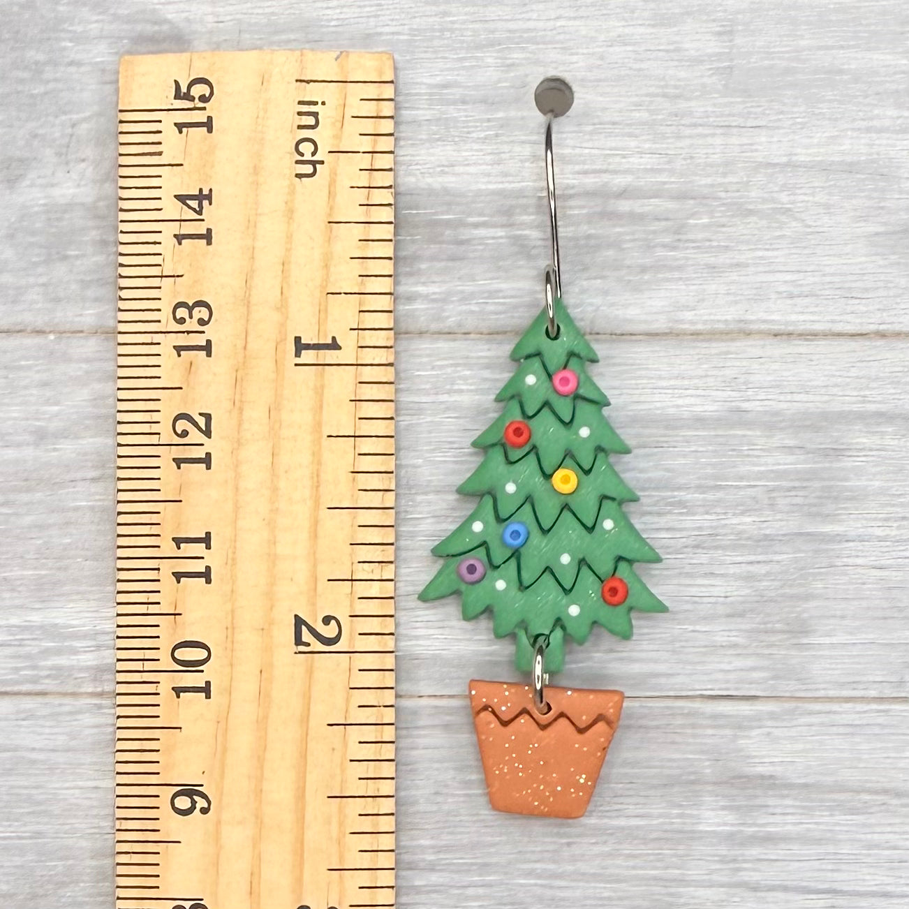 Potted Christmas Tree Dangles