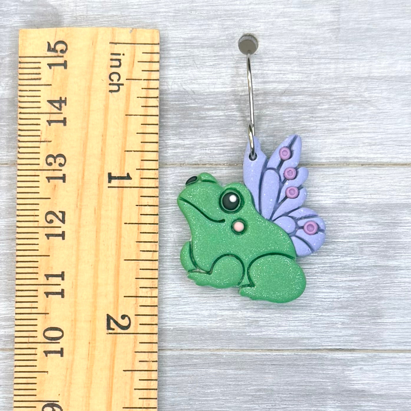 Frog with Wings Dangles