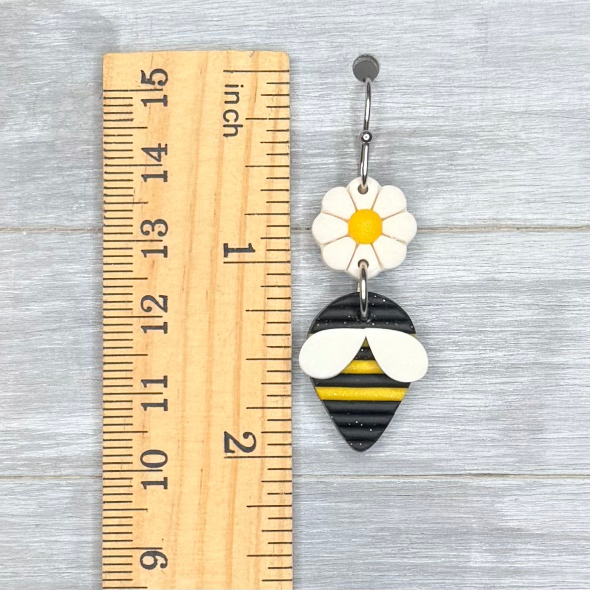 Teardrop Bee Dangles