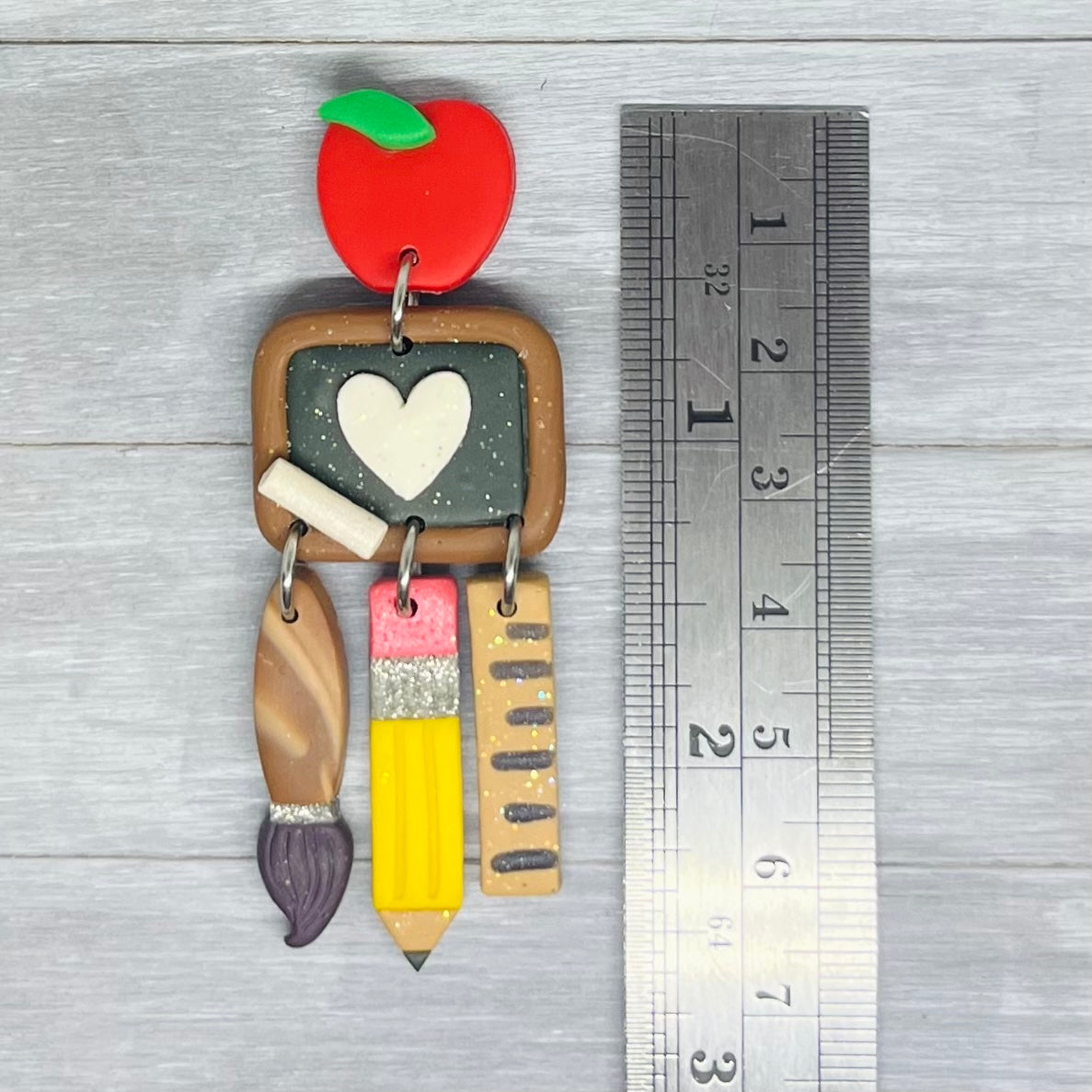 Teaching/Learning Love Stud Dangles