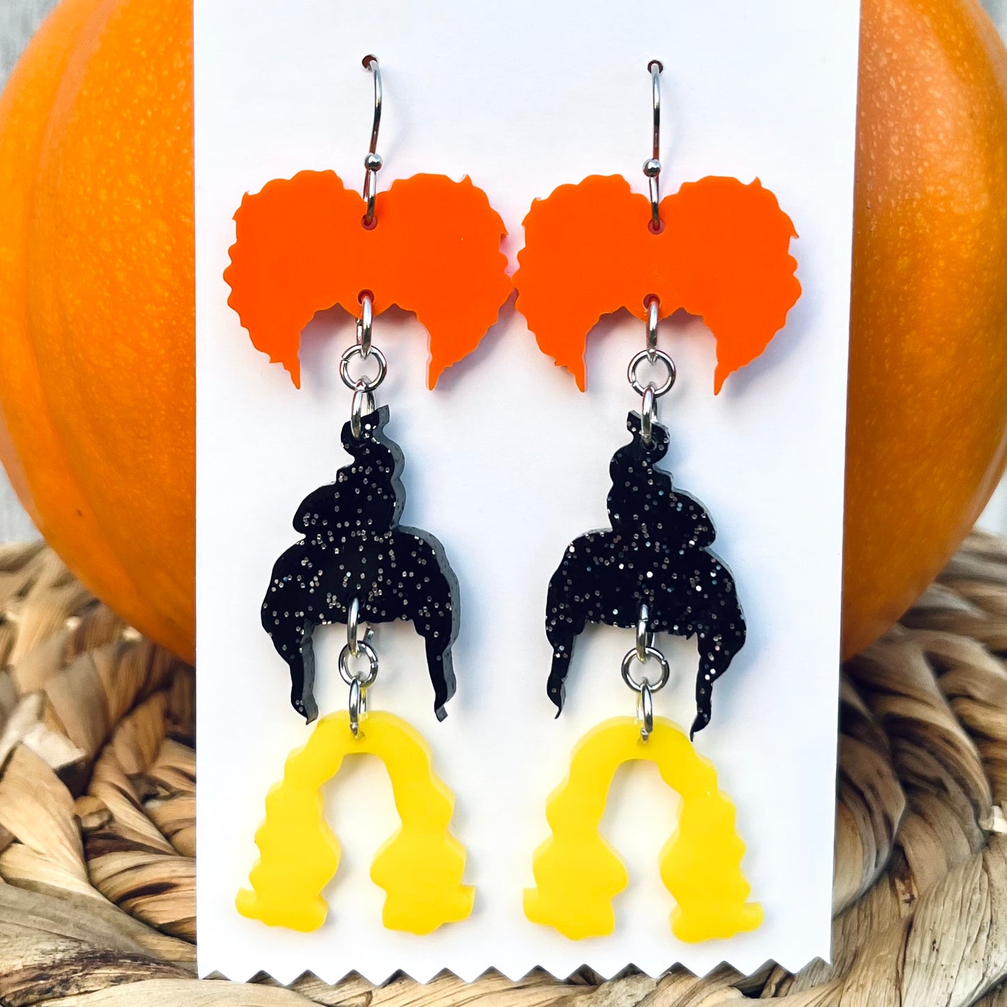 Spooky Sister dangles