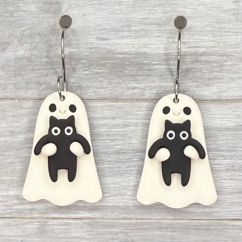 Ghost & Cat Dangles