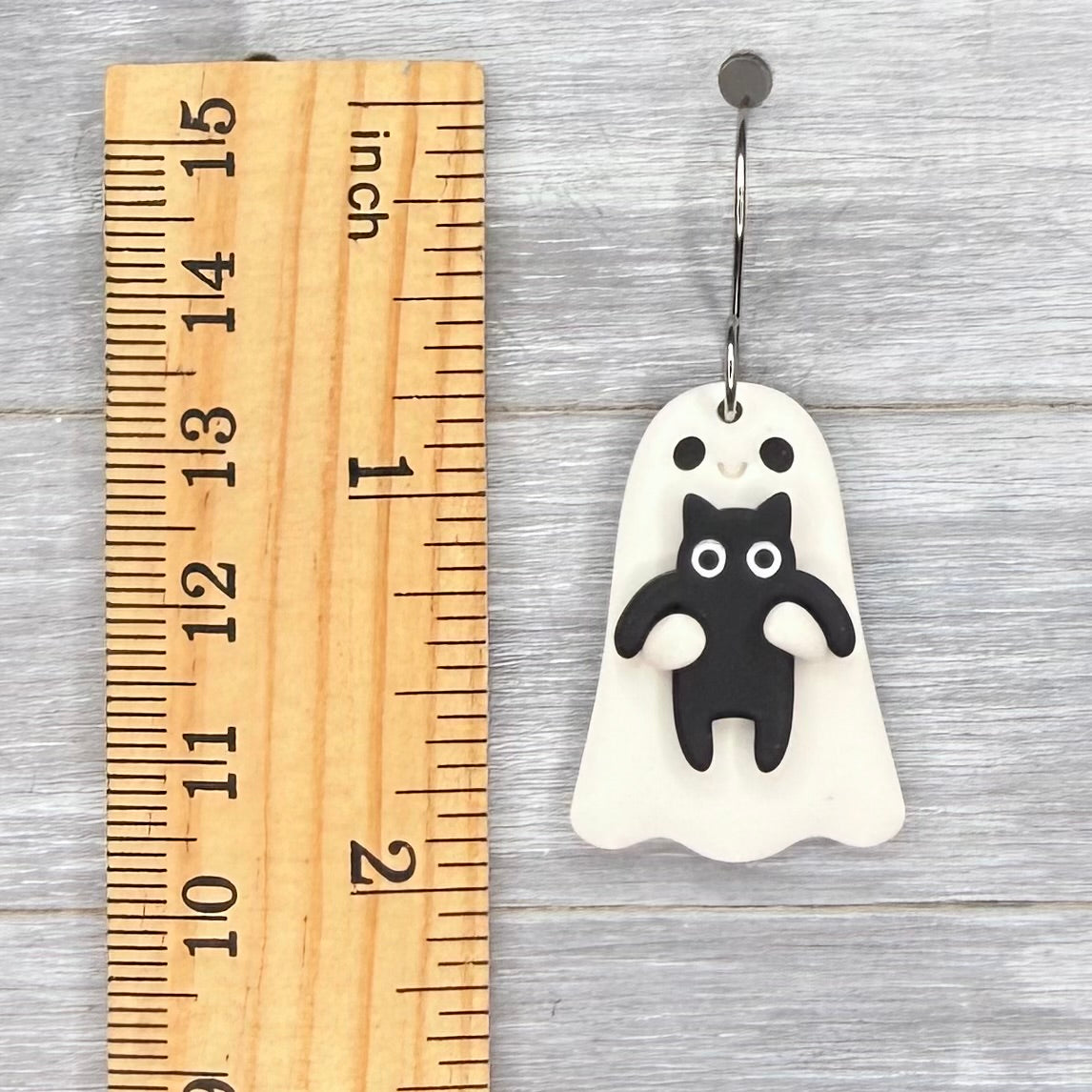 Ghost & Cat Dangles