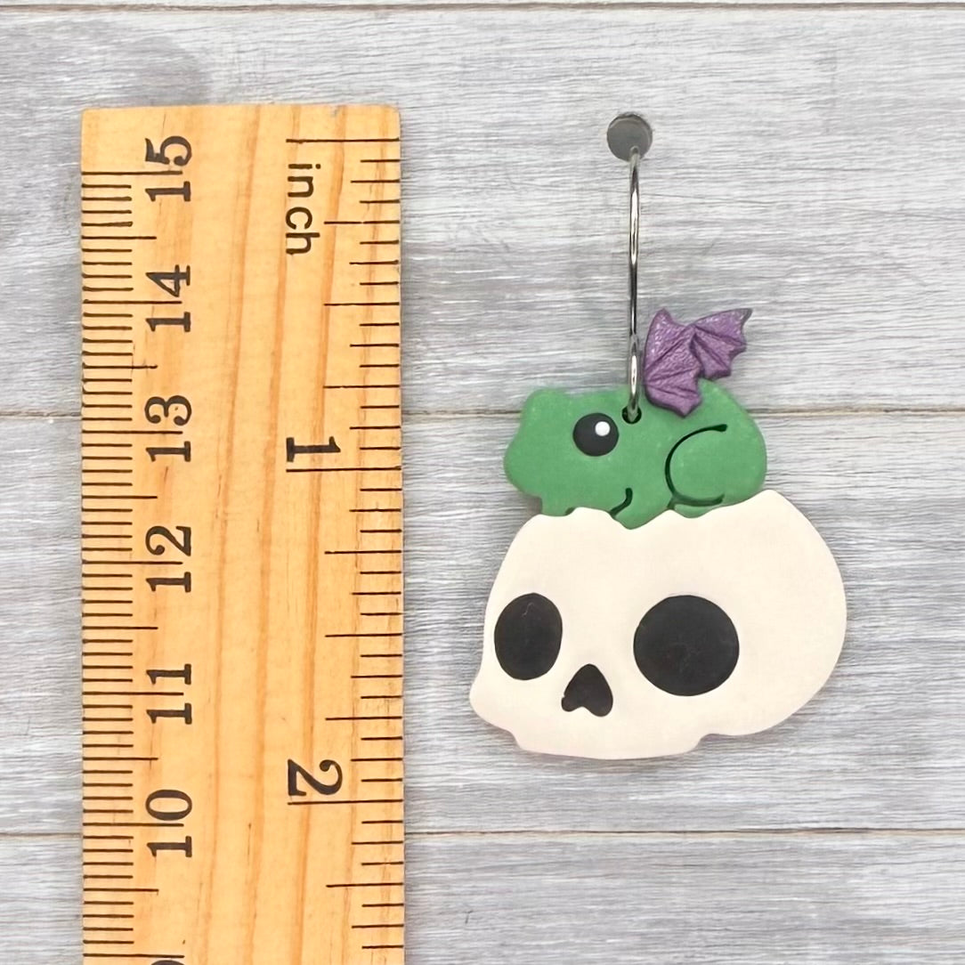 Frog Skull Dangles