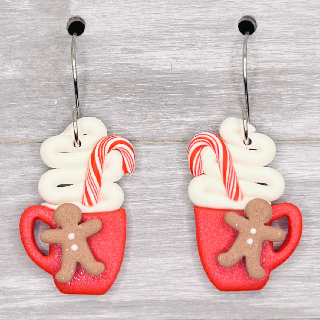 Peppermint Hot Chocolate Dangles