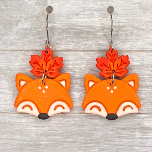 Autumn Fox Dangles