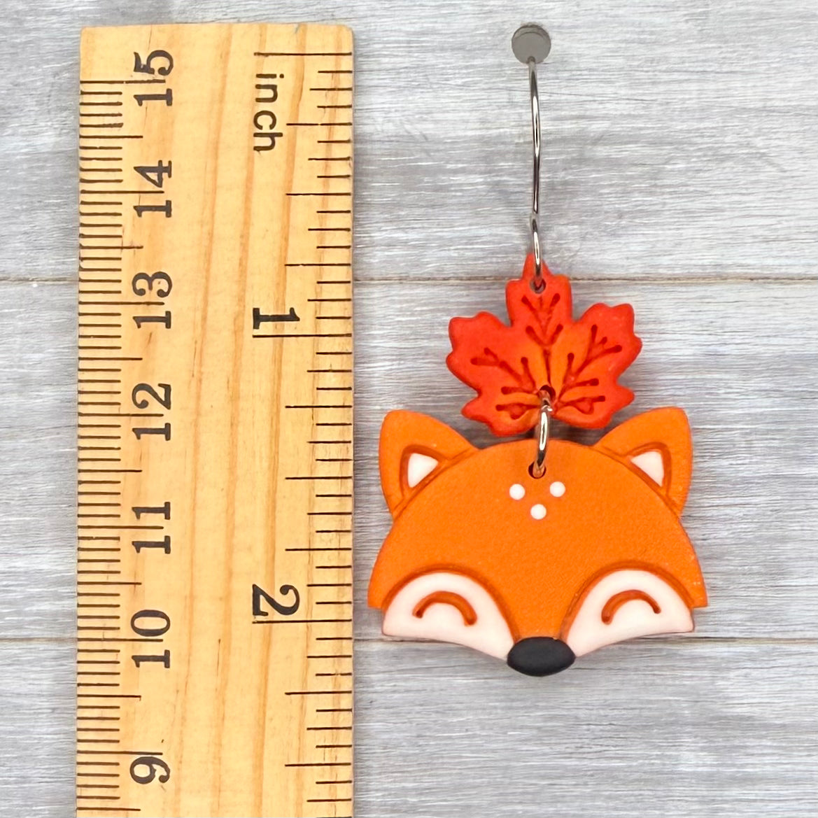 Autumn Fox Dangles