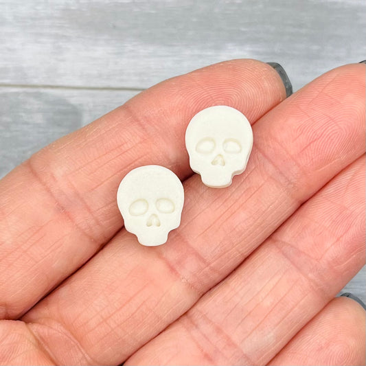 Tiny Skull Studs