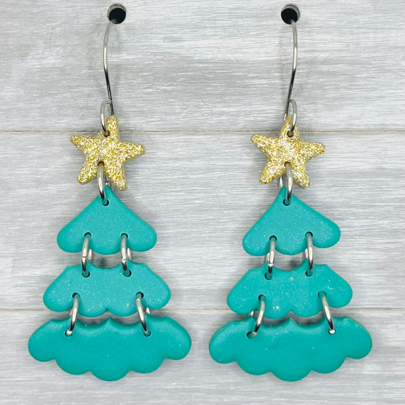 Sparkly Star Tree Dangles