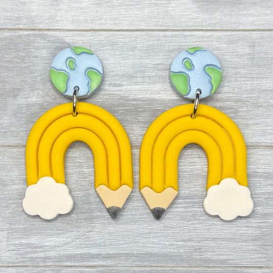 Earth Pencil Rainbows
