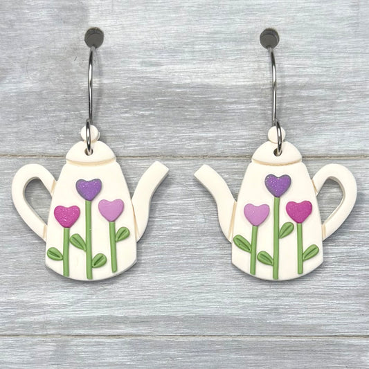Heart Flower Tea Pots