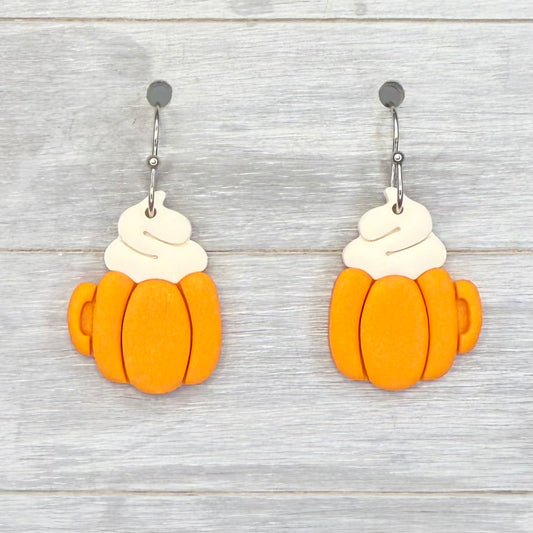 Pumpkin Latte Dangles