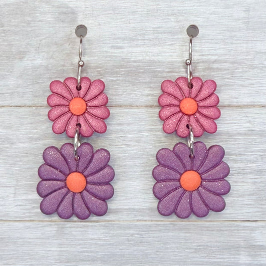 Purple Square Mums