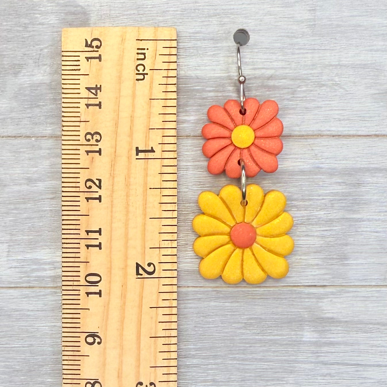 Yellow & Orange Square Mums