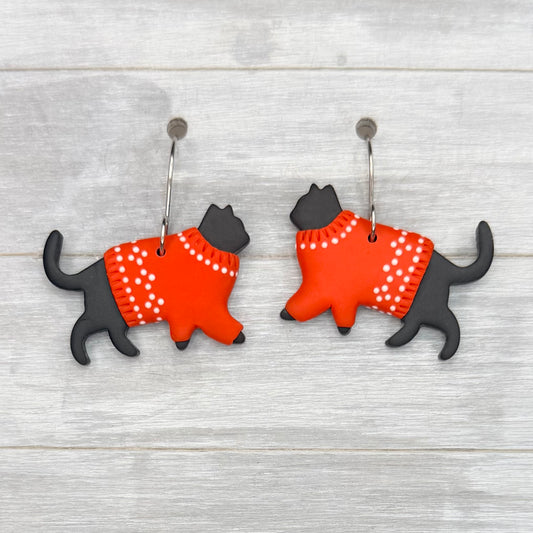 Sweater Kitty Dangles