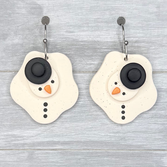 Melted Snowman Dangles