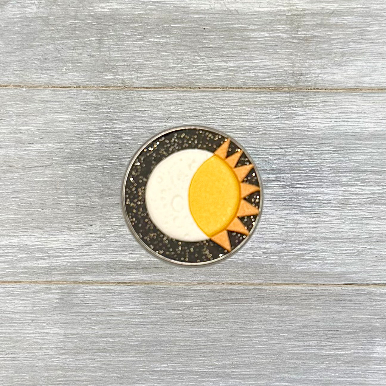 Sun and Moon Bezel Ring