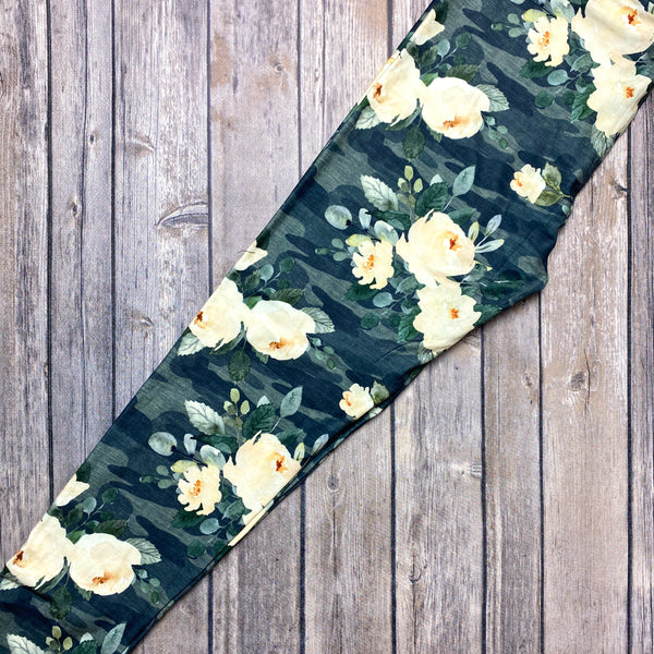 Olive Camo Floral