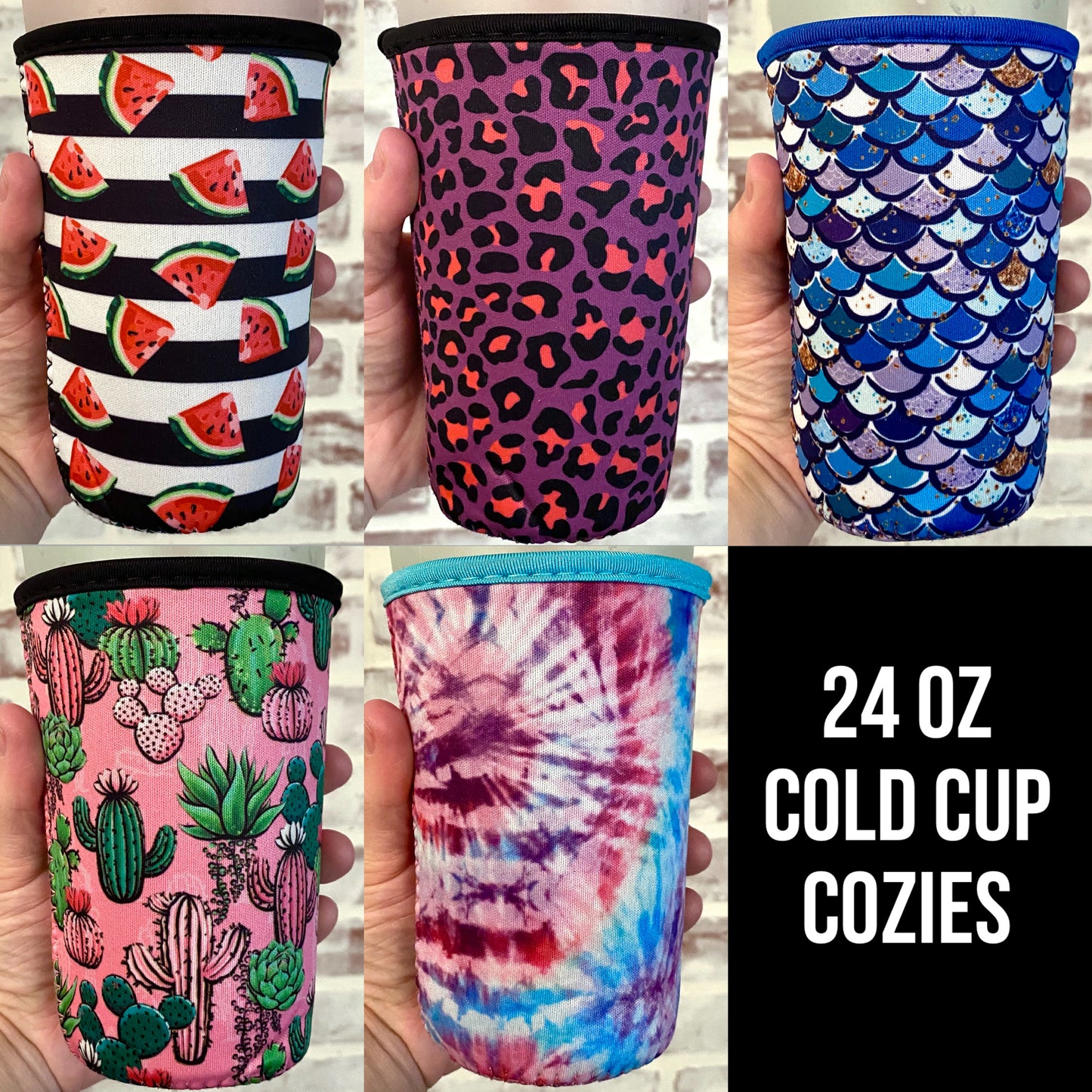 PLW 24oz Cold Cup Cozies