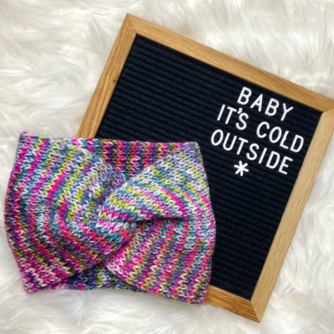 Fruit Punch Twist Ear Warmer / Headband