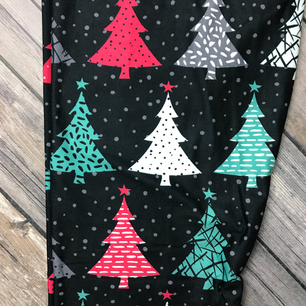 Pattern Holiday Trees